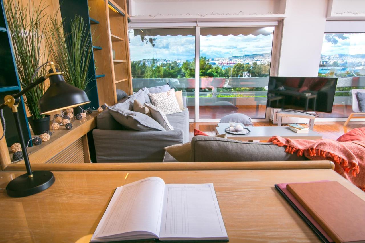 One-Of-A-Kind Athens Riviera Apartment Kültér fotó