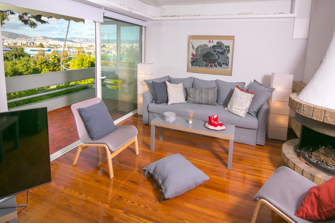 One-Of-A-Kind Athens Riviera Apartment Kültér fotó