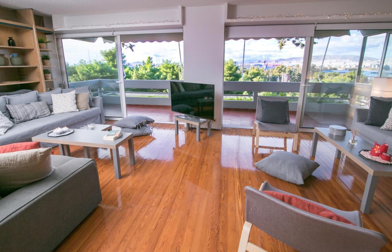 One-Of-A-Kind Athens Riviera Apartment Kültér fotó
