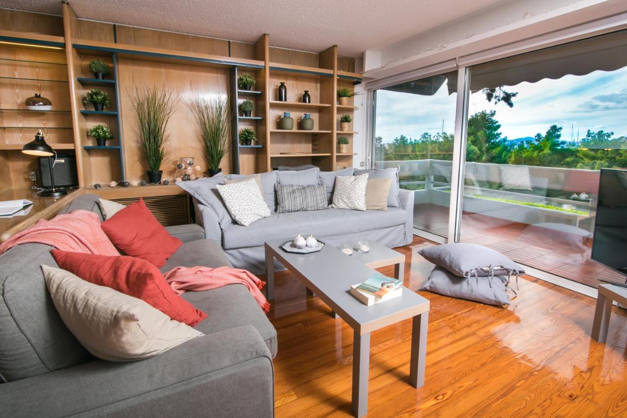 One-Of-A-Kind Athens Riviera Apartment Kültér fotó